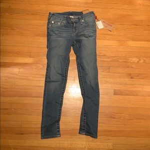 medium wash true religion jeans